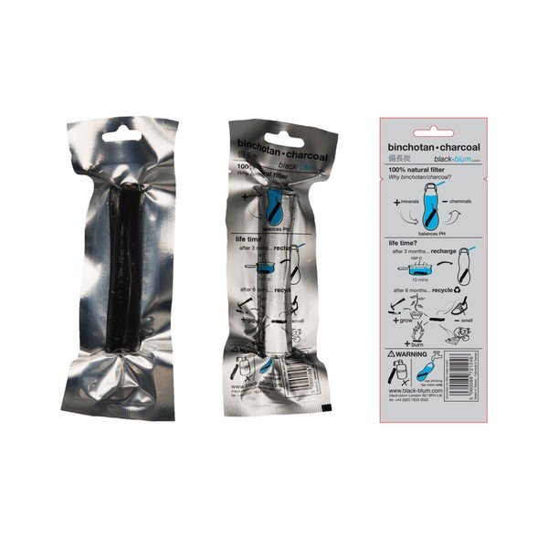 Čierna filtračná fľaša s binchotanom Black Blum Pure, 800 ml-image-3