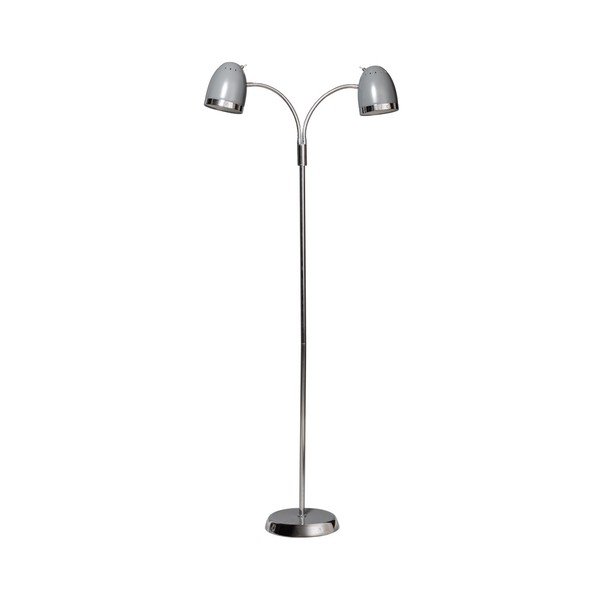 Strieborná stojacia lampa ETH Harley