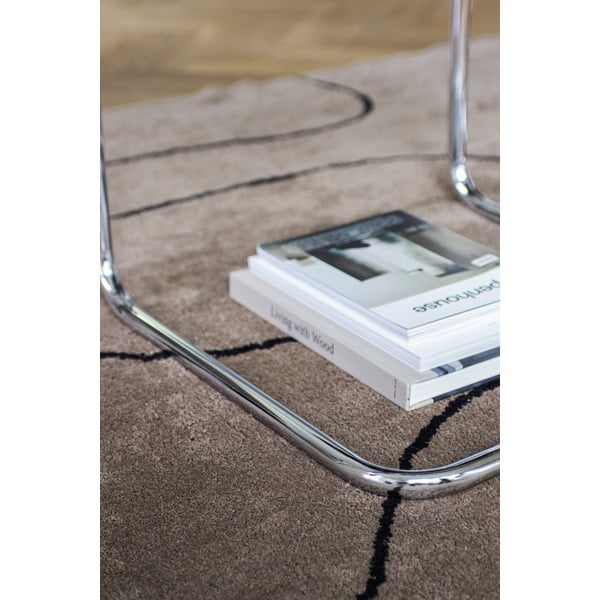 Hnedý prateľný bavlnený koberec 140x200 cm Shadow – Mette Ditmer Denmark-image-3