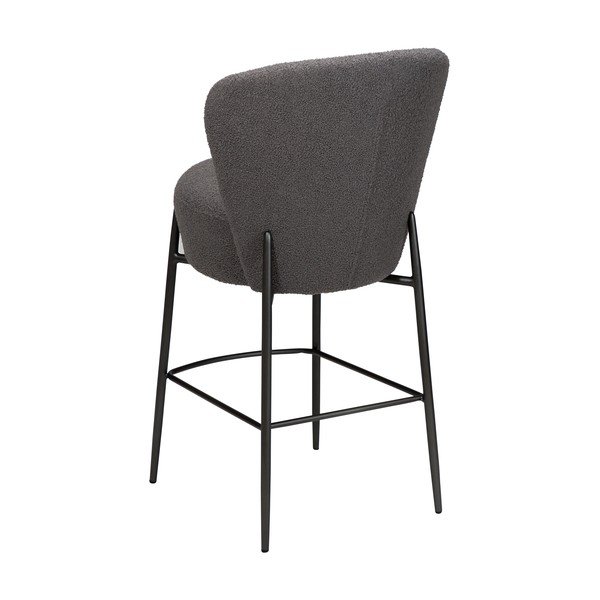 Sivá barová stolička (výška sedadla 68 cm) Orbit – DAN-FORM Denmark-image-3
