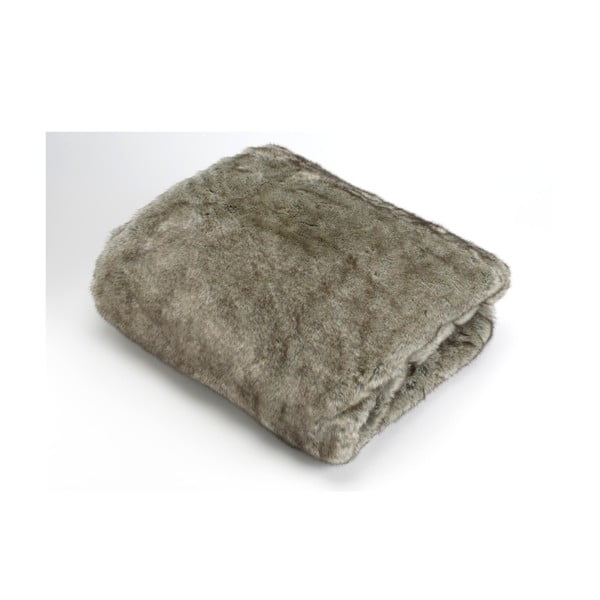 Deka Grey Fur, 170x130 cm