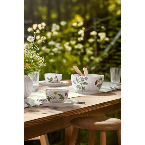 Biela porcelánová polievková miska 600 ml Hammershøi Summer – Kähler Design-image-1