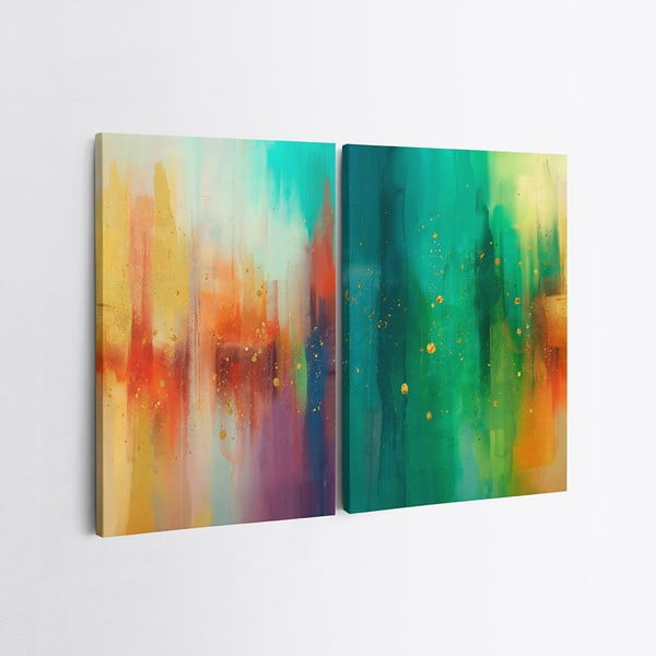 Obrazy v súprave 2 ks 50x70 cm Splash – Wallity-image-2