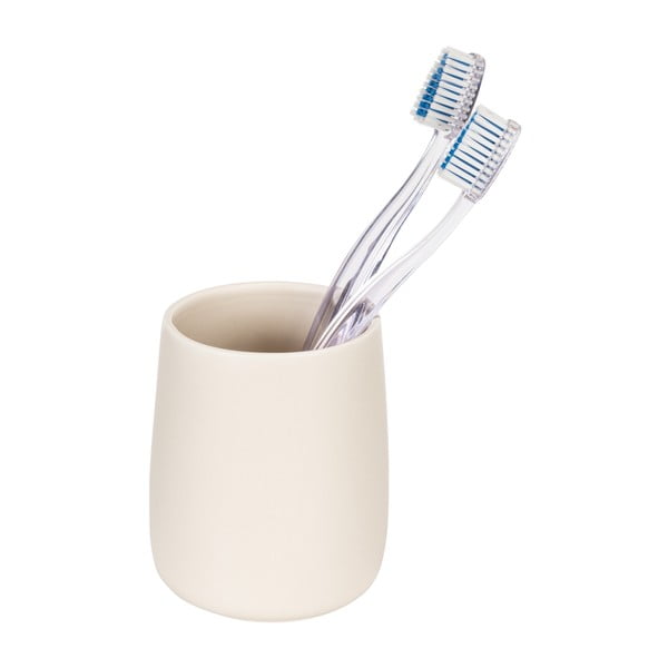Krémový keramický kelímok na zubné kefky Margo – Allstar-image-3