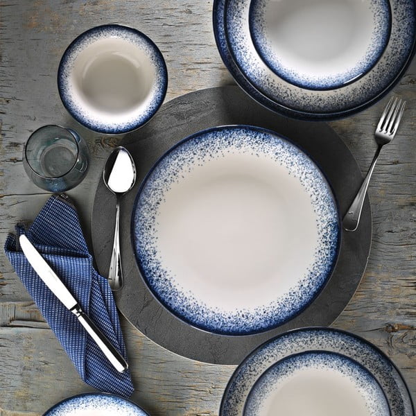 24-dielna sada porcelánového riadu Kutahya Hurgo-image-1