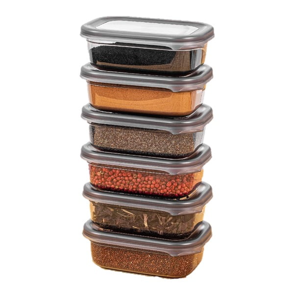 Dózy v súprave 6 ks na potraviny Fresco – Hermia