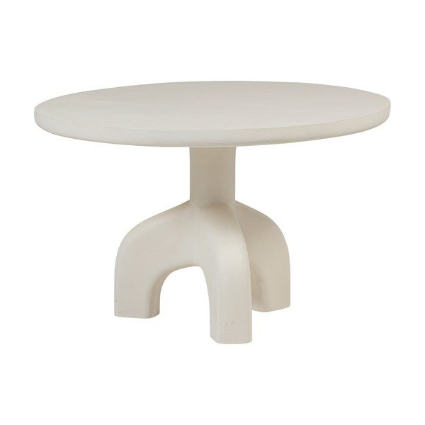 Plastový okrúhly záhradný jedálenský stôl ø 120 cm Luno – WOOOD