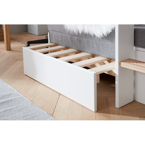 Biela rozkladacia detská pohovka Flexa White-image-3