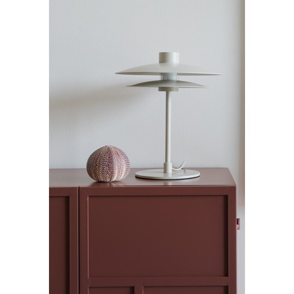 Béžová kovová stolová lampa (výška  32 cm) Wubbo – White Label-image-2