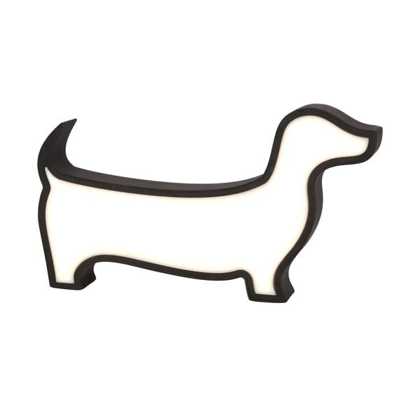 Čierna detská lampička Dog - Candellux Lighting-image-1