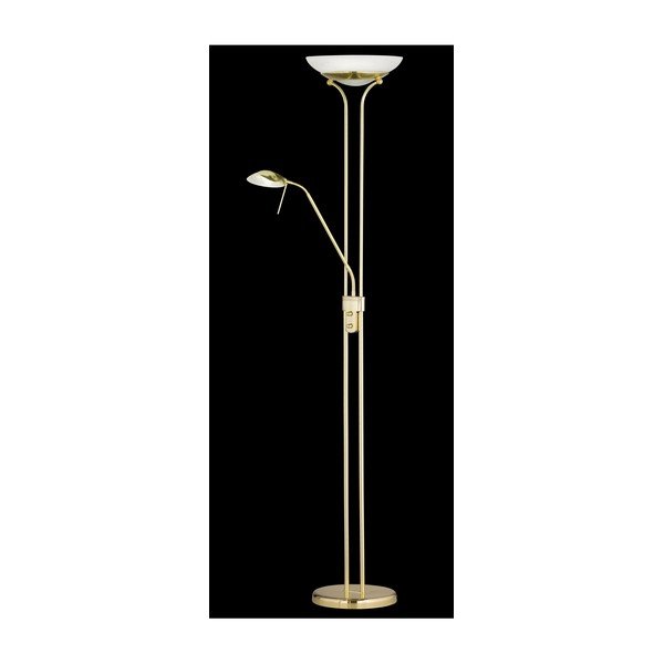 LED stmievateľná stojacia lampa v zlatej farbe (výška 182 cm) Pool – Fischer & Honsel-image-1