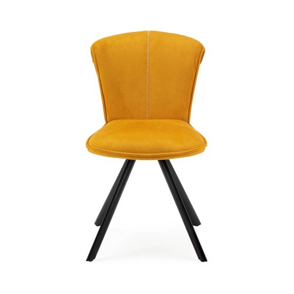 Žlté jedálenské stoličky v súprave 2 ks Simbra – Marckeric-image-2