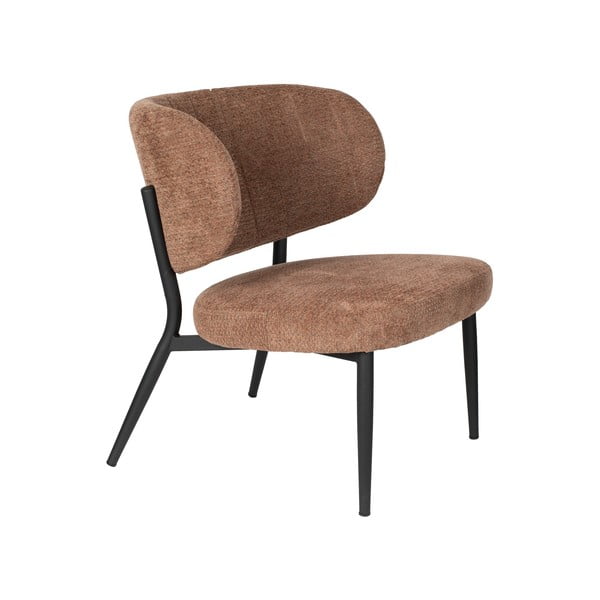 Oranžovohnedé kreslo Sanne – White Label