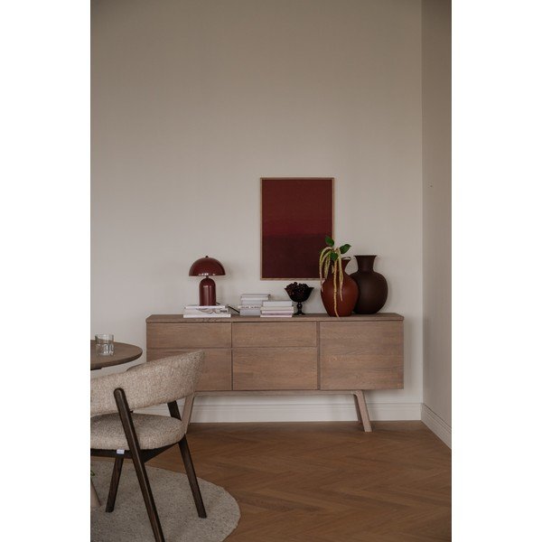 Komoda z dubového dreva v prírodnej farbe 170x77x42 cm Cleardale – Rowico-image-3