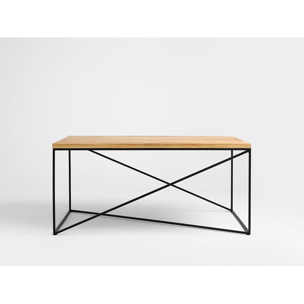 Konferenčný stolík v dekore dubového dreva CustomForm Memo, 100 x 60 cm-image-1