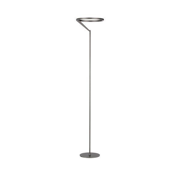 Hliníková LED stojacia lampa so stmievačom v striebornej farbe (výška  168 cm) Tilia – Nova Luce