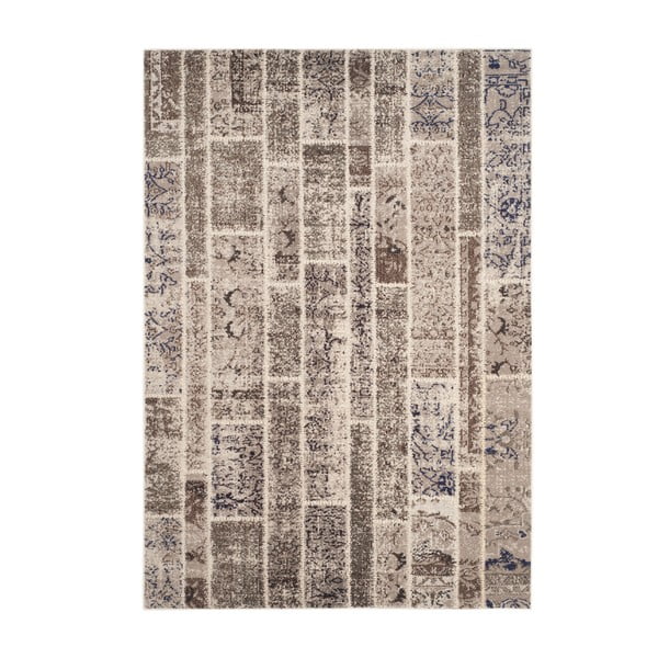 Koberec v sivo-hnedej farbe Safavieh Effi Brown, 200 x 279 cm