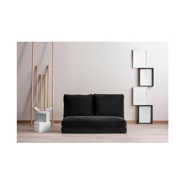 Čierna rozkladacia pohovka 120 cm Taida – Balcab Home-image-1