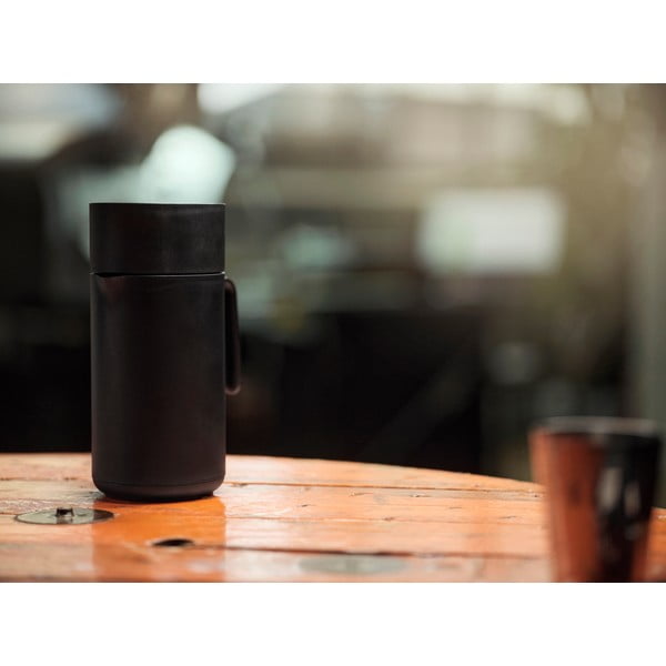 Čierna termoska 1 l Singles – Zone-image-4