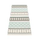Sivo-tyrkysový vnútorný a vonkajší behúň 70x180 cm Asta Pale Turquoise – Pappelina