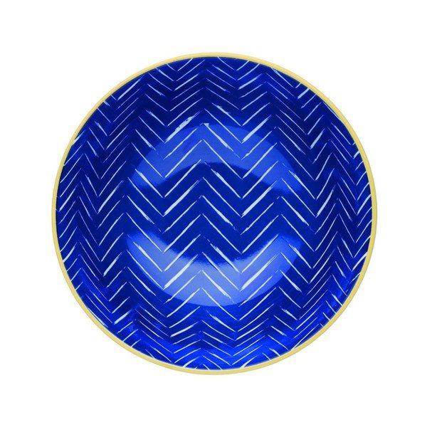 Kameninová miska Kitchen Craft Leafy Indigo, ⌀ 15,5 cm-image-1