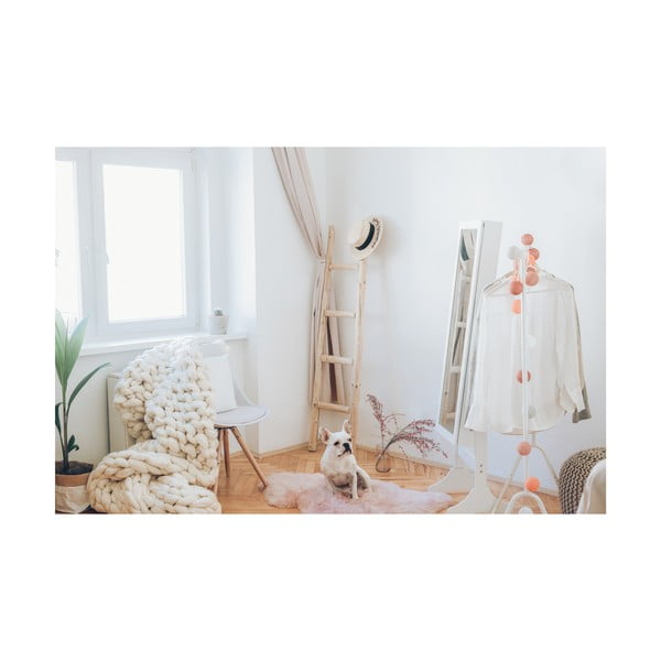 Biała girlanda świetlna z żarówkami LED LUKKA, 30 lampek-image-4