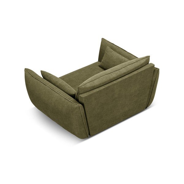 Zelené kreslo Vanda - Mazzini Sofas-image-3