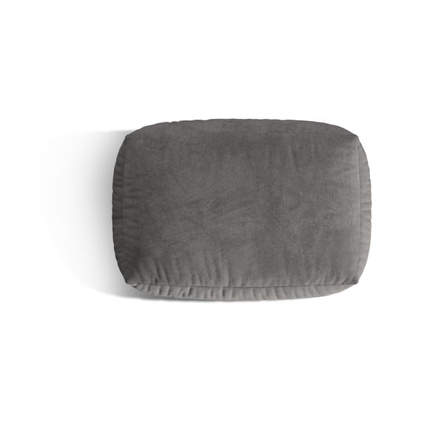 Sivá zamatová modulárna podnožka Martina – Micadoni -image-2