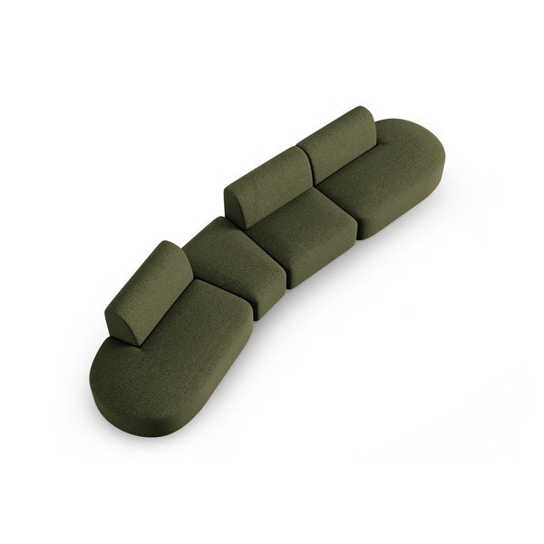 Zelená pohovka 412 cm Shane – Micadoni Home-image-2