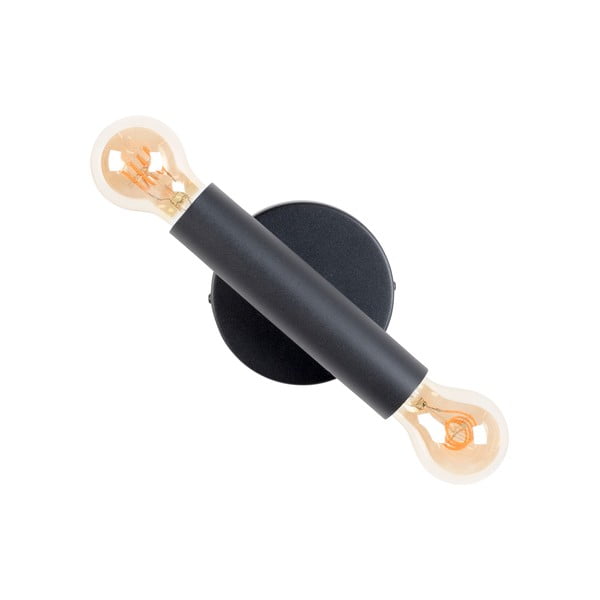 Čierne nástenné svietidlo Hawk - Zuiver-image-3