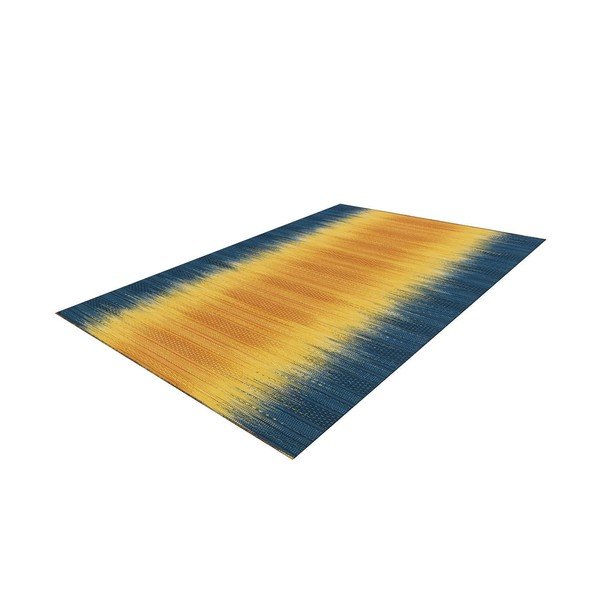 Modro-žltý ručne vyrábaný koberec Arte Espina Sunset 8070, 120 × 180 cm-image-1