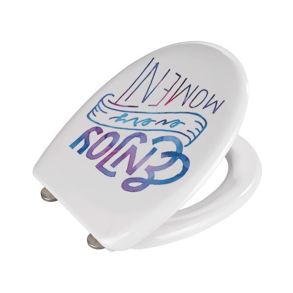 WC sedadlo s jednoduchým zatváraním Wenko Enjoy, 45 × 38 cm-image-2