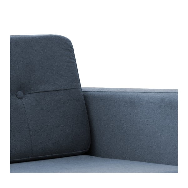 Svetlomodrá trojmiestna pohovka VIVONITA Sondero, prírodné nohy-image-1