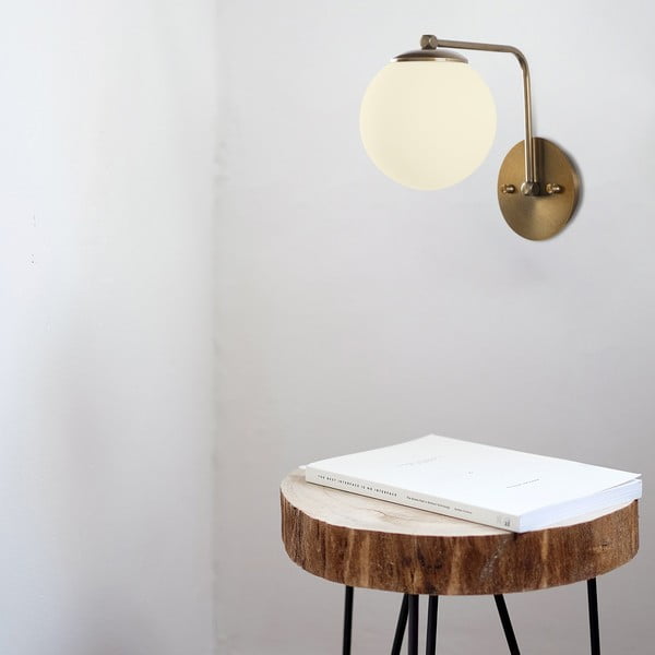 Nástenné svietidlo v zlatej farbe ø 15 cm Daisy – Opviq lights-image-1