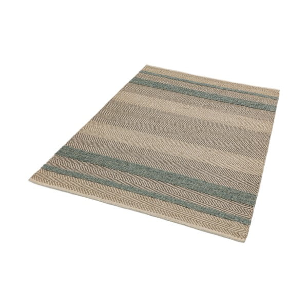 Hnedo-tyrkysový koberec Asiatic Carpets Fields, 160 x 230 cm-image-1