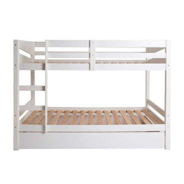 Biela poschodová posteľ Marckeric Torino, 90 x 200 cm-image-4