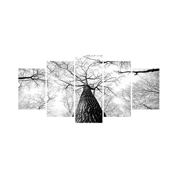 Viacdielny obraz Black&White no. 25, 100 × 50 cm