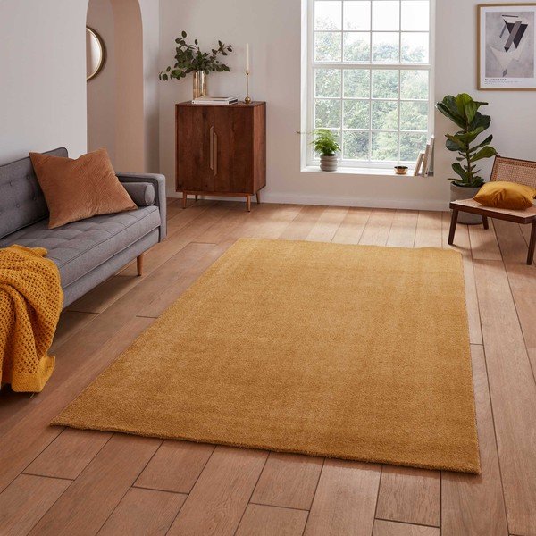 Okrovožltý umývateľný koberec 120x170 cm Cove – Think Rugs-image-2
