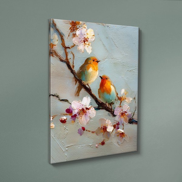 Tlačený obraz s rámom 60x80 cm Robins – Styler-image-3