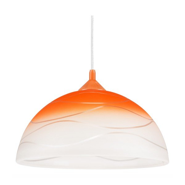 Oranžové závesné svietidlo ø 30 cm Sfera – LAMKUR-image-4