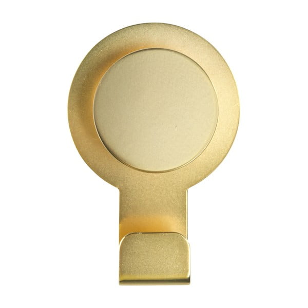 Matný nástenný háčik v zlatej farbe Wenko Blandas-image-2