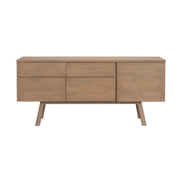 Komoda z dubového dreva v prírodnej farbe 170x77x42 cm Cleardale – Rowico-image-4
