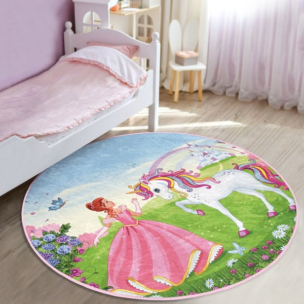 Detský koberec ø 80 cm Comfort – Mila Home-image-1