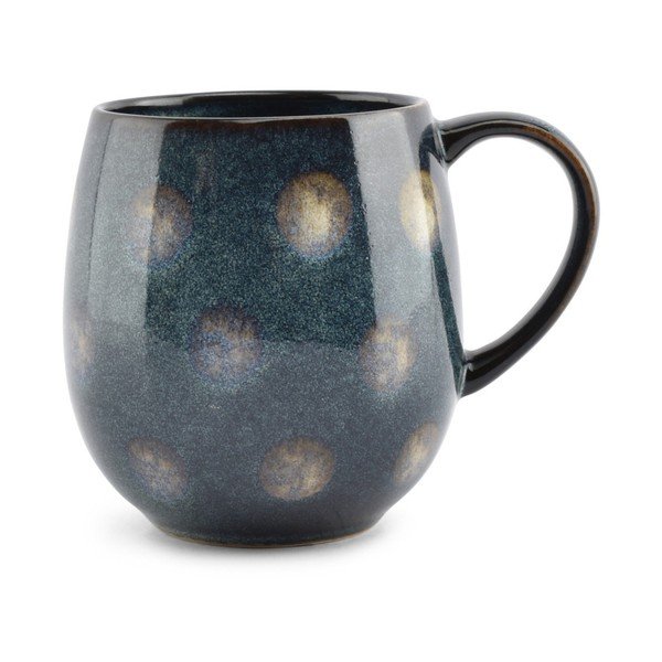 Modrý kameninový hrnček 430 ml Muggies – Salt&Pepper