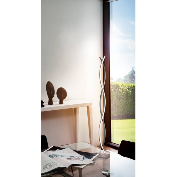 LED stojacia lampa v striebornej farbe (výška  142 cm) LASANA 2 – EGLO-image-1