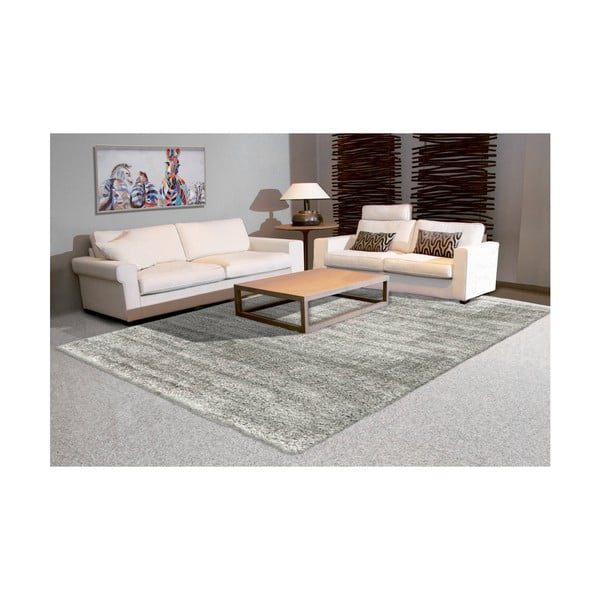 Sivý koberec Arte Espina Grace Shaggy, 60 × 110 cm
