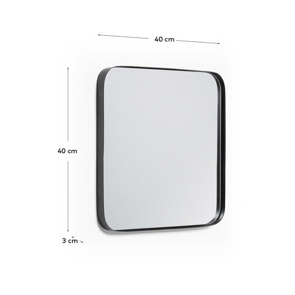 Nástenné zrkadlo 40x40 cm Marco – Kave Home-image-3