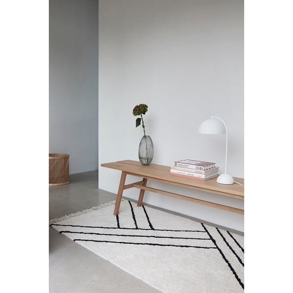 Sivá sklenená váza Hübsch Smoked, výška 30 cm-image-1