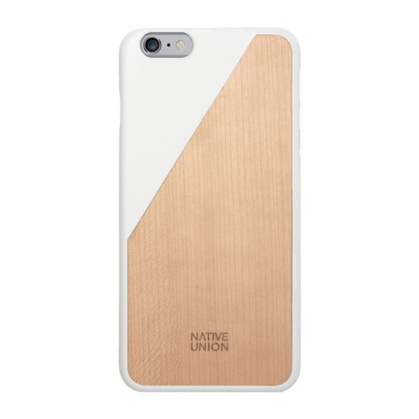 Ochranný kryt na telefón Wooden White pro iPhone 6 Plus