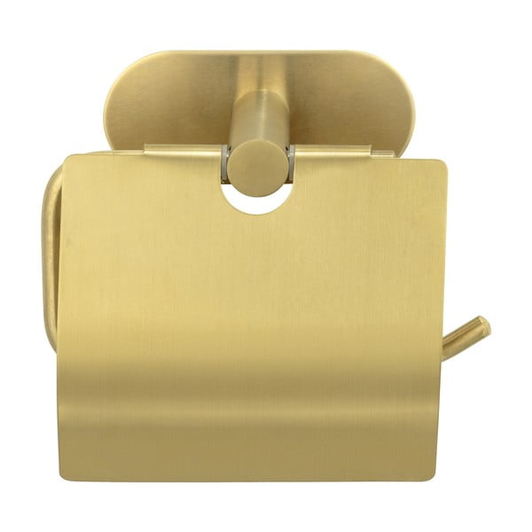 Samodržiaci držiak na toaletný papier z nerezovej ocele Orea Gold – Wenko-image-2
